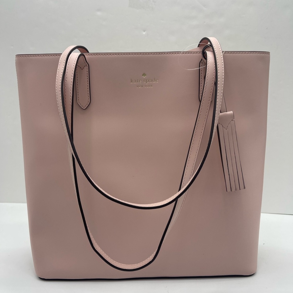 Kate Spade NEW YORK Jana Rose Smoke Large Tote Shoulder Bag 
NWT - Picture 7 of 16
